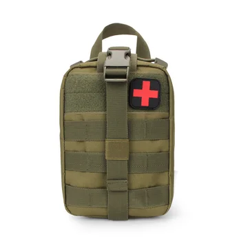 Lauko Avarinė Mini Survival Kit Tuščias Maišas Taktinis Pirmosios Medicinos Pagalbos Rinkinys, Karinės Juosmens Pack Kelionės Taktinis Molle Krepšys