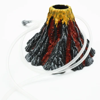 LeChong Akvariumas vulkanas papuošalai Oro Burbulas Akmens Deguonies Siurblys Žuvų Bakas vulkanas Ornamentas, Akvariumo reikmenys paketas
