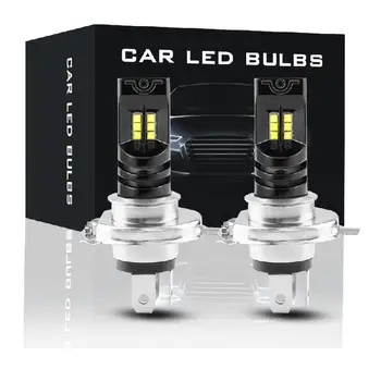 LED Rūko Žibintai 2vnt 55W 6000K atsparumas Vandeniui Balta H4 LED Lemputė Canbus Automobilio priekinis žibintas Priešrūkinis Žibintas Žibintas Tuning Automobilių Universalus LED Rūko Žibintas