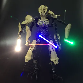 LED šviesos iki lightsaber star-karo Kūrimo Bloką 