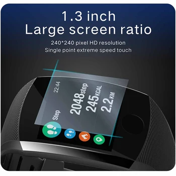 LIGE 2019 Naujas Vyrų Smart Žiūrėti Vandeniui Kraujo Spaudimas, Širdies ritmo Monitorius Tracker Sporto Smartwatch 