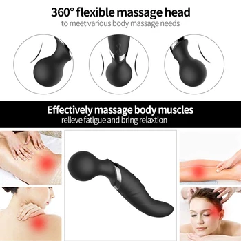 Magic Wand Body Massager Galingas AV Vibratoriai Moterų Intymių Prekių Klitorio Stimuliuoti Moters G-spot Masturbator Sekso Produktas