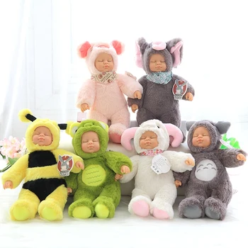 Modeliavimo Atgimsta Lėlės Kawaii Girl Lėlės Mielas Pliušinis Žaislas, Įdaryti Lėlės PVC Aukštos Kokybės Lėlės Baby Girl Kambario Dekoro Nuotraukų Rekvizitai