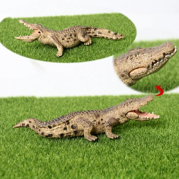 Modeliavimo Plastiko Laukinių Savage Sarcosuchus,caiman,Šernų Croc,Krokodilas Veiksmų Skaičiai Švietimo Surinkimo Žaislai Vaikams