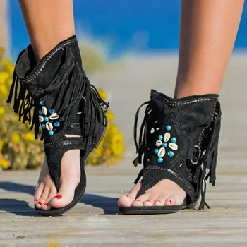 Moterų Retro Gladiatorių Sandalai Ponios Įrašą Kojų Vintage Batai Atsitiktinis Kutas Romos Mados Vasaros Moteris Batai Moteriška 2021 Naujas