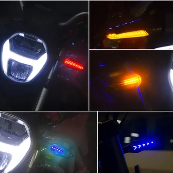 Motociklų Posūkio Signalus honda cbr 1100 xx zoomer pcx 2019 cr 125 cb 500x cb750 xr400 Clignotant Moto LED Intermitentes