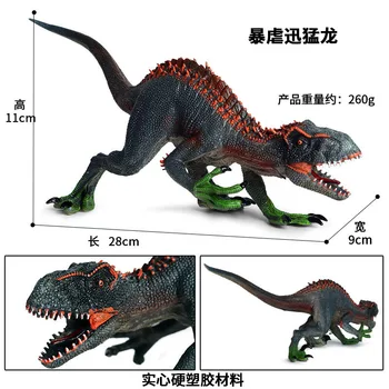 Naujas Modeliavimo Dinozaurų Modelio Vaikų Juros periodo Tyrannosaurus Tyrannosaurus Velociraptor Dinozaurų Žaislas Gyvūnų Darbastalio Modelis
