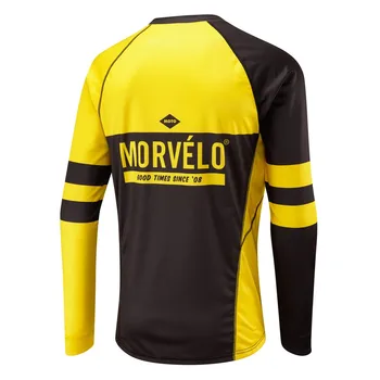 Naujas Morvelo MTB Motokroso Mėlyna DH MX Jersey vyriški ilgomis rankovėmis marškinėliai Kalnų Dviratį Dviračiu Jersey Motociklo, Dviračių Džersis