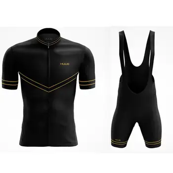 Naujas stilius 2020 HUUB Dizaino mens dviračių jersey rinkiniai pro komandos lenktynių drabužių conjunto masculino ciclismo hombre pro bike rinkiniai