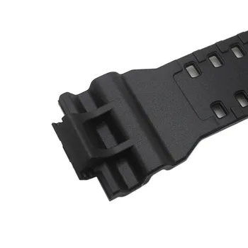 Naujas Tinka Casio G Shock 16mm Pločio Silikono Guma Žiūrėti Juosta Dirželio Pakeitimo Juoda Prabanga Vandeniui Watchbands Priedai