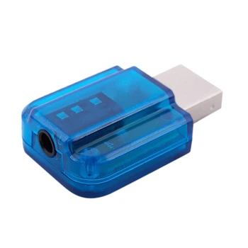 Naujas USB Bluetooth o Imtuvo ir Siųstuvo 2 in 1 3.5 Bevielio Perdavimo Adapteris Mėlyna