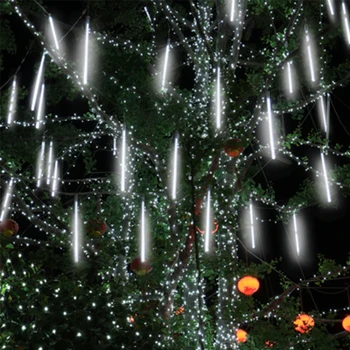 Naujųjų Metų Lauko Meteoras Dušas Lietaus Vandeniui LED Styginių Šviesos Pakabinti Kalėdų Eglutė Vestuves Pasakų Žibintai Apdaila
