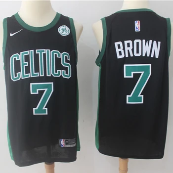 NBA Boston Celtics #7 Jaylen Ruda Vyrų Krepšinio Jersey Swingman Jersey Dygsniuotos Retro NBA Vyrams Megztiniai