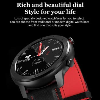 NE-SIENŲ DT78 Smart Watch Vyrai Moterys IP68 Vandeniui Širdies ritmas, Kraujo Spaudimas Smartwatch Fitness Tracker 