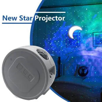 Nešiojamų LED Galaxy Dangaus Projektorius Star Naktį Šviesos Projekcija Kelių Spalvų Vandenyno Garbanojimo Žibintai 360 Laipsnių Sukimosi Naktį Žibintai