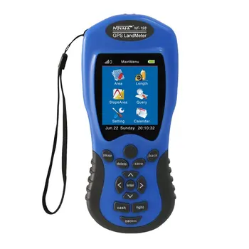 NF-198 GPS Bandymo Prietaisai, GPS Žemės Metrų LCD Ekranas Matavimo Vertės Paveikslas žemės Ūkio paskirties Žemės Geodezijos Ir Kartografavimo Ploto Matavimas