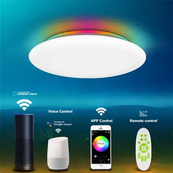OFFDARKS Smart LED Lubų Šviesos LXD-XG36 WIFI Balso Kontrolės RGB Tamsos APP Kontrolės Kambarį, Miegamojo, Virtuvės Lubų Lempa