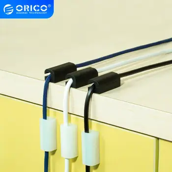 ORICO Kabelių Organizatorius Vielos Laikiklis laikikliai Ausinės Darbalaukio Pelės Laidas Telefono Kabelis Organizatorius USB Įkrovimo Duomenų Kabelis Vijurkas