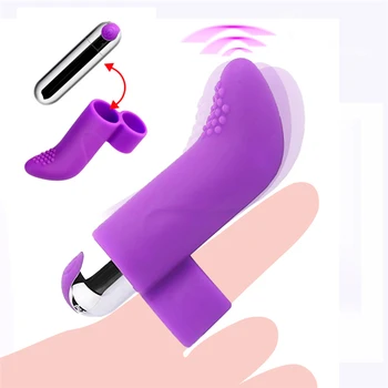 Piršto Mova Kulka Vibratorius G Spot Masažas Clit Skatinti Moterų Masturbator Sekso Žaislai Moterims, Lesbiečių Orgazmas Suaugusiems