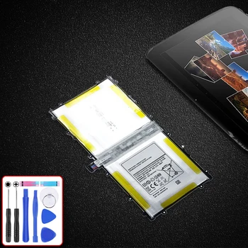 Planšetinio kompiuterio Baterijos 9000mAh Samsung Google Nexus 10 GT-P8110 P8110 SP3496A8H Nexus10
