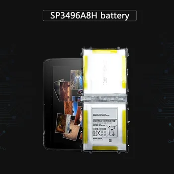 Planšetinio kompiuterio Baterijos 9000mAh Samsung Google Nexus 10 GT-P8110 P8110 SP3496A8H Nexus10