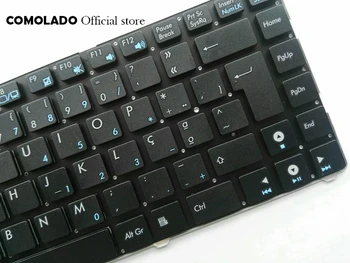 PO Portugalija klaviatūra ASUS EeePC 1215T 1215 1215N 1215P 1215PED 1215PN PO Nešiojamąjį kompiuterį su juoda klaviatūra