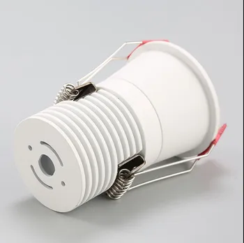 Pritemdomi LED, COB Dėmesio Lubų lempa AC85-265V 5W 9W 7W Aliuminio embedded šviestuvai apvalus Led Šviesos Vietoje