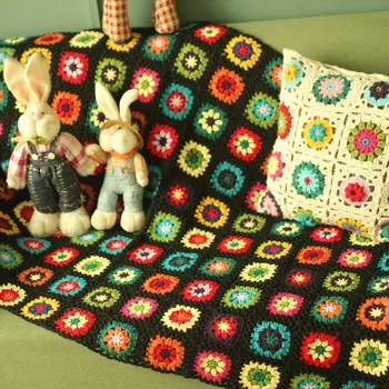 Rankų darbo, originalus, Nėrimo antklodė Vertus užsikabinęs nėrimo, antklodė, pagalvėlės manė, sielovados stilius