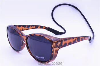 Retailsales 045 UV400 poliarizuota anti-slip unikalus fullim tinka per patogu žvejybos sporto akiniai nuo saulės su pakabinimo silikono dirželis