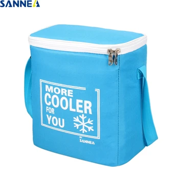 SANNE 8L Vandeniui izoliuoti šilumos maišelį vientisos spalvos šaldytuvas maišelį šilumos nešiojamų izoliuoti ledo paketas gali atlikti maistu ir gėrimais