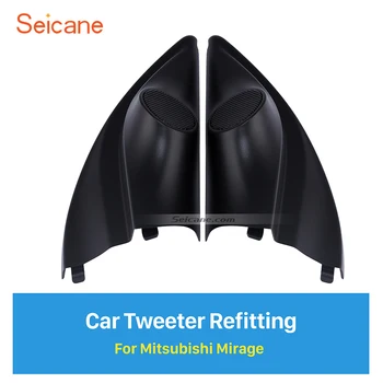 Seicane Automobilių Tweeter Refitting Garsiakalbio Dėžės Mitsubishi Mirage Garso Durų Kampas Dantenų Garso Pertvarkyti Apdaila, Įrengti 2 Vnt.