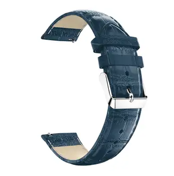 Sporto 20mm minkštos odos Watch Band 