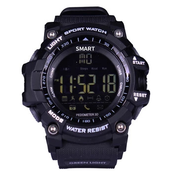 Sporto Smart Žiūrėti EX16 Profesinės Vandeniui Sporto Stebėsenos Pedometer Skambinkite Pranešimą Priminimas ilgo Laukimo Smartwatch X-žiūrėti