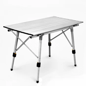 SUFEILE Nešiojamų lauko sulankstomas stalas Kėlimo kempingas grilis lentelė Liftas Aliuminio lydinio Paplūdimio Laisvalaikio iškylą lentelėje D50