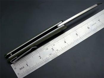 Sulankstomas Peilis Eafengrow EF946 D2 EDC peilis/peiliukas G10 rankena Rutulinių guolių, lauko kempingas medžioklės peilis sulankstomas