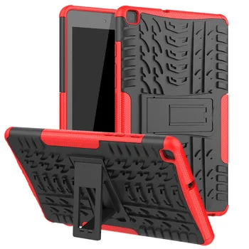 Tablet case For Samsung Galaxy Tab 8.0 2019 T295 T290 Patikima Hibridas Atveju Stovėti Padengti anti-purvo Tablet Apsaugos atveju