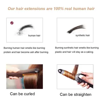 Ugeat Butas Patarimas Plaukų Priauginimas Žmogaus Plaukų Fushion Remy Plaukų 14-24
