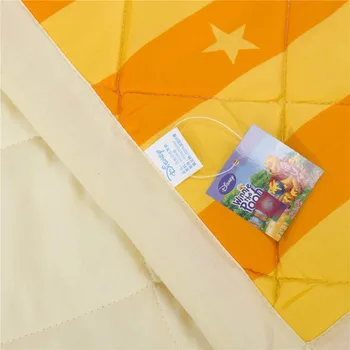 Unikalus dizainas mikė pūkuotukas 3d spausdinimo vasaros antklodė medvilnės padengti dryžuota antklode beedspread vieną visiškai twin karalienės dydžio vaikas