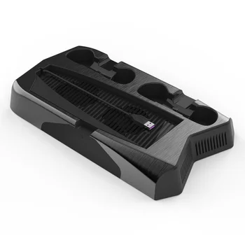 Už PS5 Vertikalus Aušinimo Stovas Dual Controller Konsolė Įkroviklis Įkrovimo Stotis Ventiliatoriaus Aušintuvas 14 Žaidimą laiko Tarpsnių SONY Playstation 5