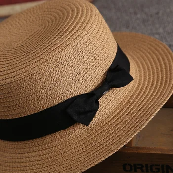 Vasaros Skrybėlės Moterims Saulės Skrybėlę Paplūdimio Ponios Mados Butas Brom 