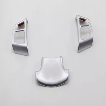 Viršuje Suzuki Vitara 2016 2017 3pcs automobilių detektorius stick optikos padengti ABS Chrome Vairas Interjero Rinkinys Apdaila žibinto rėmelis