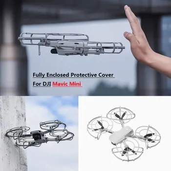 Visiškai Uždara Apsauginio Narvo Padengti DJI Mavic Mini Raštas Sraigto Guard Drone Apsaugos Priedai