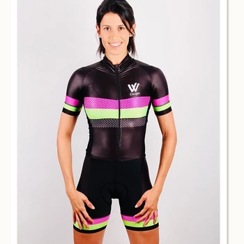 Vvsportsdesigns komanda kūno jumpsuit nustatyti moterų dviračių trumpas rankovės kostiumas maillot ciclismo dviratį triatlonas rinkinys sportinę mujer