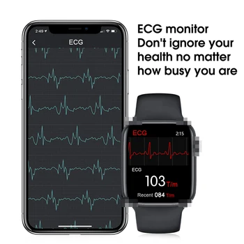W26 Smartwatch vyrų momen IWO12 Serija Žiūrėti 6 fitness tracker sprots Širdies ritmas, Temperatūra Stebėti IP68 Išmaniųjų Laikrodžių apyrankės