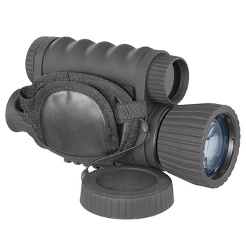 WG650 Naktį Medžioklės Skaitmeninis Optinis Infraraudonųjų spindulių 6X50 Naktinio Matymo Monokuliariniai 200M Nuotolio Naktinio Matymo Teleskopo Nuotraukos ir Video