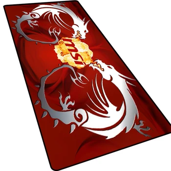 XGZ Didelis Pelės Mygtukai Aukštos Kokybės MSI Dragon Logotipas HD Spausdinimo Žaidimas Pelės Mygtukai Kompiuterio, Nešiojamojo kompiuterio 