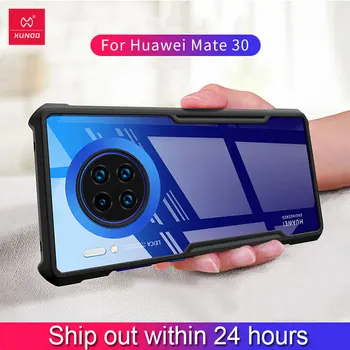 Xundd Atveju, Huawei Mate 30 Mate 30 Pro Atsparus Smūgiams Skaidrus Silikoninis Telefono Dangtelį Bamperis Oro Pagalvė Minkšta Atveju, Pasaulinė Versija