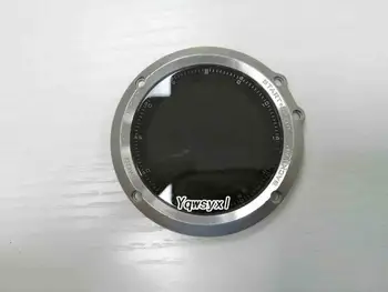 Yqwsyxl Originalus nežymių įbrėžimų LCD Ekranas + Juodos ir sidabro Rėmo Dangtis Garmin Fenix 3 Fenix3 HR GPS Žiūrėti