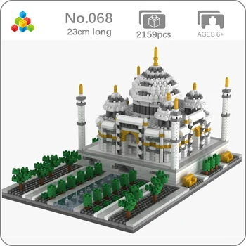 YZ 068 Pasaulyje Garsaus Architektūros Taj Mahal Palace 3D Modelį 