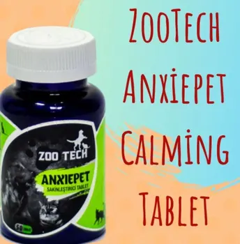 ZooTech Anxiepet Raminamoji Tabletė 50 Vienetų Įtempių, Nerimas Reljefas, apsauga nuo laidų ištraukimo,, laimės Tabletės Šunims ir Katėms